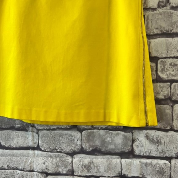 Ann Taylor Yellow Fully Lined Skirt Size 6 - Picture 3 of 8